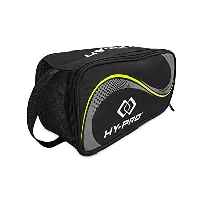 HP06134 Hy-Pro Performance Boot Bag – wodoodporna torba na buty z oddychającą siatką powietrzną, tkanina Ripstop, trwała torba na buty do rugby i piłki nożnej, buty golfowe, sporty i podróże, czarna HP06134 Hy-Pro Performance Boot Bag – wodoodporna torba na buty z oddychającą siatką powietrzną, tkanina Ripstop, trwała torba na buty do rugby i piłki nożnej, buty golfowe, sporty i podróże, czarna