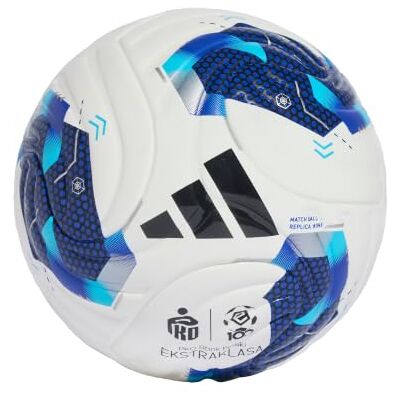 KE5150 Adidas Ekstraklasa 2026/27 piłka nożna mini, biało-srebrna Rozmiar mini (1), lekka konstrukcja, motyw Ekstraklasa, dla młodych piłkarzy KE5150 Adidas Ekstraklasa 2026/27 piłka nożna mini, biało-srebrna Rozmiar mini (1), lekka konstrukcja, motyw Ekstraklasa, dla młodych piłkarzy