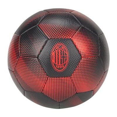 12303 AC Milan Oficjalna piłka nożna dla młodzieży i dorosłych, do meczu i treningu, rozmiar 5 12303 AC Milan Oficjalna piłka nożna dla młodzieży i dorosłych, do meczu i treningu, rozmiar 5