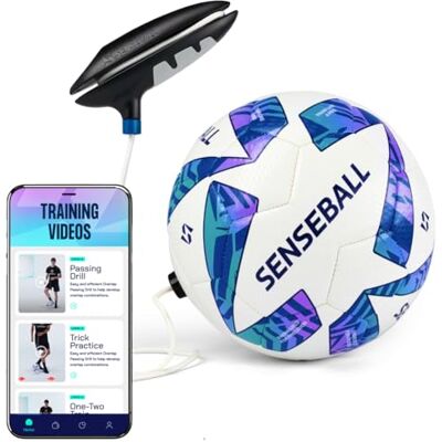 EB-SB-004 SenseBall Piłka treningowa do piłki nożnej + aplikacja mobilna Piłka nożna dla dzieci Pro Poprawia koordynację, technikę i kontrolę 50+ filmów poznawczych EB-SB-004 SenseBall Piłka treningowa do piłki nożnej + aplikacja mobilna Piłka nożna dla dzieci Pro Poprawia koordynację, technikę i kontrolę 50+ filmów poznawczych