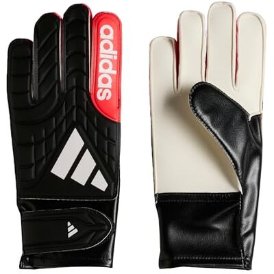 KA7809 adidas Uniseks Copa Goalkeeper Glove Club Junior Gloves, black/white/lucid red, 7 KA7809 adidas Uniseks Copa Goalkeeper Glove Club Junior Gloves, black/white/lucid red, 7