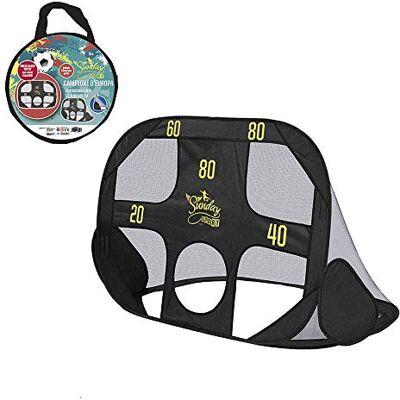 ODS SRL 2 w 1 bramka do piłki nożnej, wymiary 120 x 85 x 85 cm, ze zdejmowanymi środkami, z torbą do przenoszenia, 47015 ODS SRL 2 w 1 bramka do piłki nożnej, wymiary 120 x 85 x 85 cm, ze zdejmowanymi środkami, z torbą do przenoszenia, 47015