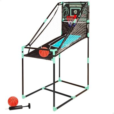 COLORBABY CB Games Kosz do koszykówki z elektronicznym znacznikiem, metalowa rama 64 x 100 x 150 cm, projekt powrotu, łącznie z piłkami, idealny do zabawy w pomieszczeniach od 3 lat (47999) COLORBABY CB Games Kosz do koszykówki z elektronicznym znacznikiem, metalowa rama 64 x 100 x 150 cm, projekt powrotu, łącznie z piłkami, idealny do zabawy w pomieszczeniach od 3 lat (47999)
