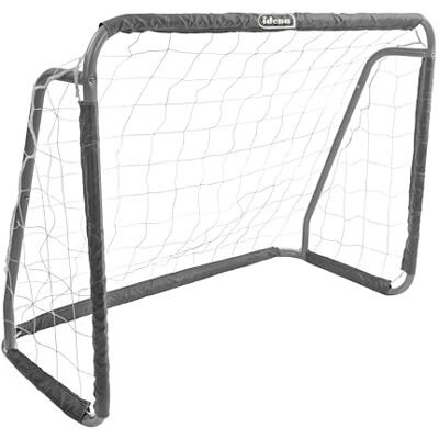 Idena 40397 – metalowa bramka do piłki nożnej, wymiary ok. 124 x 96 x 61 cm, do użytku na zewnątrz i wewnątrz, w zestawie 4 śledzie, narzędzia i instrukcja Idena 40397 – metalowa bramka do piłki nożnej, wymiary ok. 124 x 96 x 61 cm, do użytku na zewnątrz i wewnątrz, w zestawie 4 śledzie, narzędzia i instrukcja