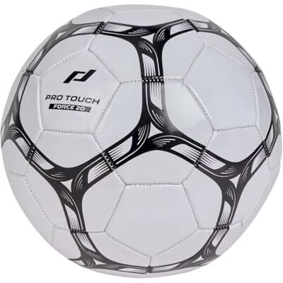 433106 Pro Touch Unisex – piłka nożna dla dorosłych Force 20, biały/czarny, 5 433106 Pro Touch Unisex – piłka nożna dla dorosłych Force 20, biały/czarny, 5