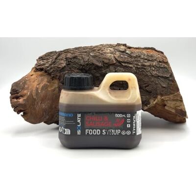 Shimano Iso Food Syrup Chilli&Sausage 500ml Attractant – akcesorium do treningu, serwisu i aktywnego użycia Shimano Iso Food Syrup Chilli&Sausage 500ml Attractant – akcesorium do treningu, serwisu i aktywnego użycia