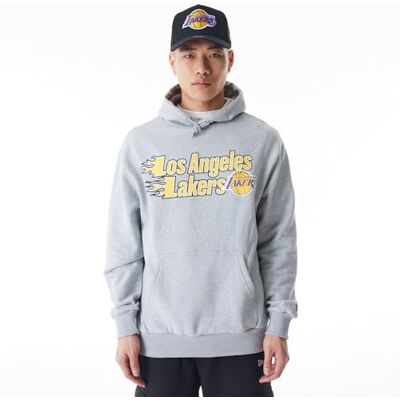 60580579 LOS ANGELES LAKERS Bluza z kapturem uniseks do koszykówki 60580579 LOS ANGELES LAKERS Bluza z kapturem uniseks do koszykówki