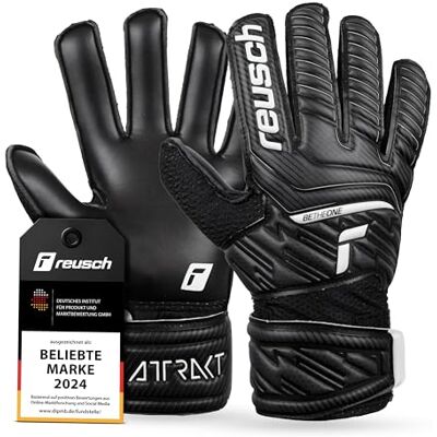 Rękawice bramkarskie dla dzieci REUSCH - Czarny - Wytrzymały Rękawice bramkarskie dla dzieci REUSCH - Czarny - Wytrzymały