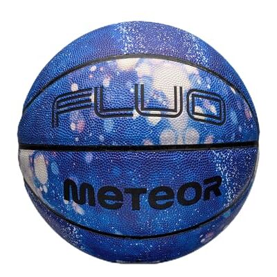 Fluo Piłka Do Koszykówki Piłka Do Kosza Rozmiar 7 Odblaskowa pilka dla Młodzieży Dorosłych do Treningu Koszykówki Basketball METEOR Fluo Piłka Do Koszykówki Piłka Do Kosza Rozmiar 7 Odblaskowa pilka dla Młodzieży Dorosłych do Treningu Koszykówki Basketball METEOR