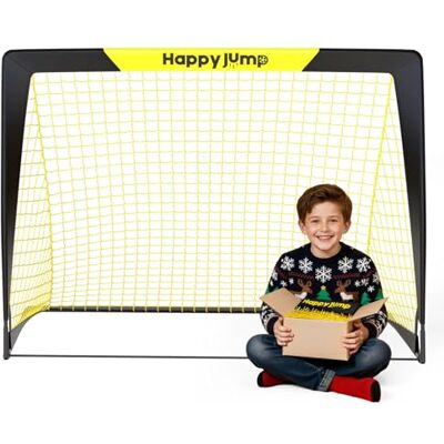 A220122BQ1 Happy Jump Soccer Goal Pop Up Foldable Soccer Net for Backyard 3'x2.2’, 1 Pack A220122BQ1 Happy Jump Soccer Goal Pop Up Foldable Soccer Net for Backyard 3'x2.2’, 1 Pack