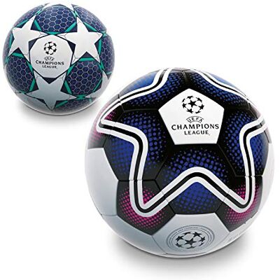 Mondo -13845 Świat zabawki-piłka nożna dla mężczyzn-UEFA Champions League-Size 5-350 biały/czarny/niebieski-13845, kolor biały/czarny/niebieski, 350 g, 13845 Mondo -13845 Świat zabawki-piłka nożna dla mężczyzn-UEFA Champions League-Size 5-350 biały/czarny/niebieski-13845, kolor biały/czarny/niebieski, 350 g, 13845