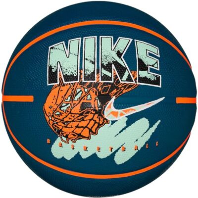 9017-36 Nike Uniseks Everyday Playground 8P Graphic Deflated Piłka do koszykówki Blue Force/Total Orange/White/Mint Foam 7 9017-36 Nike Uniseks Everyday Playground 8P Graphic Deflated Piłka do koszykówki Blue Force/Total Orange/White/Mint Foam 7
