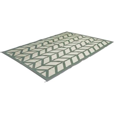 Bo-Camp BC IND Alfombra Flaxton XL zielony dla kempingów i na zewnątrz, komfort i wygoda na świeżym powietrzu Bo-Camp BC IND Alfombra Flaxton XL zielony dla kempingów i na zewnątrz, komfort i wygoda na świeżym powietrzu
