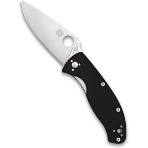 008612 Spyderco Tenacious G-10 Nóż Składany, Czarny/Srebrny, 15.24 x 2.54 x 2.54 cm 008612 Spyderco Tenacious G-10 Nóż Składany, Czarny/Srebrny, 15.24 x 2.54 x 2.54 cm