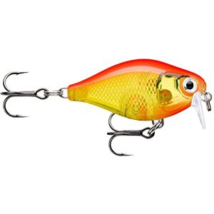 RA5823046 Rapala, X-Light Crank Shallow Runner przynęta wędkarska, rozmiar 3,5 cm/4 g, pływająca słodkowodna przynęta, głębokość pływania: 0,9-1,2 m, materiał z tworzywa sztucznego, złoty fluorescencyjny RA5823046 Rapala, X-Light Crank Shallow Runner przynęta wędkarska, rozmiar 3,5 cm/4 g, pływająca słodkowodna przynęta, głębokość pływania: 0,9-1,2 m, materiał z tworzywa sztucznego, złoty fluorescencyjny