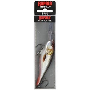RAPSR09-RAPSR09-ROHL Rapala Unisex Adult Shad Rap Przynęta Wędkarska Wedkarstwo z konstrukcją balsa, głębokość bieżąca 2,4-4,5 m przynęta na ryby 9 cm, 15 g, wyprodukowano w Estland-Live Hologram Roach, standard RAPSR09-RAPSR09-ROHL Rapala Unisex Adult Shad Rap Przynęta Wędkarska Wedkarstwo z konstrukcją balsa, głębokość bieżąca 2,4-4,5 m przynęta na ryby 9 cm, 15 g, wyprodukowano w Estland-Live Hologram Roach, standard
