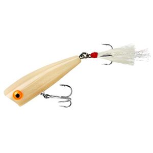 P6000 Rebel Lures Pop-R Topwater Popper Bone Pop-R Przynęta wędkarska, 7 g P6000 Rebel Lures Pop-R Topwater Popper Bone Pop-R Przynęta wędkarska, 7 g