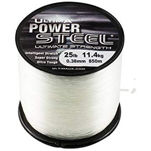 E0116 Ultima Uniseks's Power Steel super mocna żyłka wędkarska, kryształ, 0,38 mm 25,0 kg E0116 Ultima Uniseks's Power Steel super mocna żyłka wędkarska, kryształ, 0,38 mm 25,0 kg