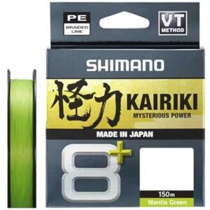Shimano Line Kairiki 8+ 150m 0.28mm 31.9kg M. Green – techniczne rozwiązanie z grupy linka wędkarska Shimano Line Kairiki 8+ 150m 0.28mm 31.9kg M. Green – techniczne rozwiązanie z grupy linka wędkarska
