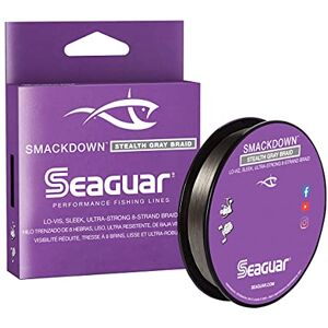 20SDSG150 Seaguar Smackdown Żyłka wędkarska o niskiej widoczności, do 9 kg, 150 m, wytrzymałość na zerwanie, szara Stealth Gray, 20SDSG150 Seaguar Smackdown Żyłka wędkarska o niskiej widoczności, do 9 kg, 150 m, wytrzymałość na zerwanie, szara Stealth Gray,