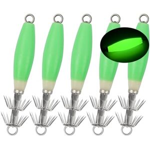 JDXZ-SQUID JIG-5PCS OROOTL Świecące haczyki na kałamarnice słonowodne, 5 szt./10 szt. świecące przyrządy do kalmarów zestaw fluorescencyjny rękaw mątwy Jig ośmiornica kalmary przynęty twarde przynęty wędkarskie zestaw z JDXZ-SQUID JIG-5PCS OROOTL Świecące haczyki na kałamarnice słonowodne, 5 szt./10 szt. świecące przyrządy do kalmarów zestaw fluorescencyjny rękaw mątwy Jig ośmiornica kalmary przynęty twarde przynęty wędkarskie zestaw z