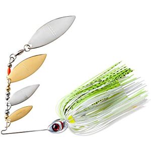 BYSS38613 Booyah BYSS38-613 Super Shad Spinnerbait, 3/8 uncji, Chartreuse BYSS38613 Booyah BYSS38-613 Super Shad Spinnerbait, 3/8 uncji, Chartreuse