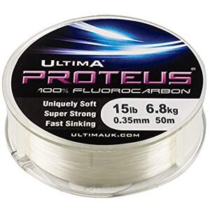 F0266 Proteus Fluorocarbon 55yd szpula 0,35 mm 15,0 lb/6,8 kg F0266 Proteus Fluorocarbon 55yd szpula 0,35 mm 15,0 lb/6,8 kg