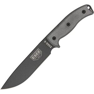 ES6PTG-BRK ESEE Unisex – dla dorosłych, nóż outdoorowy długość ostrza: 14,6 cm, uchwyt: Micarta, model 6 Tactical, wielokolorowy, normalny ES6PTG-BRK ESEE Unisex – dla dorosłych, nóż outdoorowy długość ostrza: 14,6 cm, uchwyt: Micarta, model 6 Tactical, wielokolorowy, normalny
