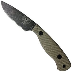 ESEE , Nóż outdoorowy Camp Lore James Gibson, ostrze: 8,9 cm, Drop Point, Micarta, nóż myśliwski, Full Tang, łącznie z pochwą na pasek, Stonewash ESEE , Nóż outdoorowy Camp Lore James Gibson, ostrze: 8,9 cm, Drop Point, Micarta, nóż myśliwski, Full Tang, łącznie z pochwą na pasek, Stonewash