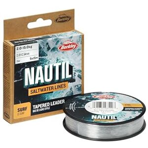 1561408 Berkley Nautil Surf Monofilament Tapered Linka wędkarska z taperem do dalekich rzutów Do łowienia w wodach słonych i słodkich 0,18 mm-0,54 mm 2 kg-15 kg 200 m 1561408 Berkley Nautil Surf Monofilament Tapered Linka wędkarska z taperem do dalekich rzutów Do łowienia w wodach słonych i słodkich 0,18 mm-0,54 mm 2 kg-15 kg 200 m