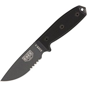 ES3STGB-BRK ESEE Unisex – dla dorosłych, nóż outdoorowy długość ostrza: 9,52 cm, uchwyt: Micarta, model 3 Serrated Tactical, wielokolorowy, normalny ES3STGB-BRK ESEE Unisex – dla dorosłych, nóż outdoorowy długość ostrza: 9,52 cm, uchwyt: Micarta, model 3 Serrated Tactical, wielokolorowy, normalny