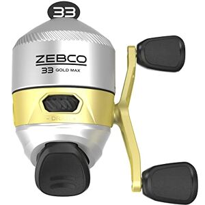 33MXNGOLD.SC3 Zebco Kołowrotek wędkarski 33 MAX Gold Spincast, 2+1 łożyska o płynnym i mocnym przełożeniu 2,6:1 i natychmiastowym zapobieganiu cofaniu, lekka grafitowa rama i regulowany opór mikrodrobnej tarczy, 33MXNGOLD.SC3 Zebco Kołowrotek wędkarski 33 MAX Gold Spincast, 2+1 łożyska o płynnym i mocnym przełożeniu 2,6:1 i natychmiastowym zapobieganiu cofaniu, lekka grafitowa rama i regulowany opór mikrodrobnej tarczy,