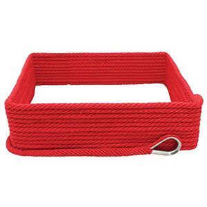 Extreme Max 3006.2651 BoatTector Solid Braid MFP Anchor Line z naparstkiem 3/20.3 cm x 100', czerwony Extreme Max 3006.2651 BoatTector Solid Braid MFP Anchor Line z naparstkiem 3/20.3 cm x 100', czerwony