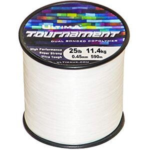 E5948 Ultima turniejowa supermocna ultrasmukła żyłka wędkarska morskiego jednolita biel, 0,42 mm 25,0 kg E5948 Ultima turniejowa supermocna ultrasmukła żyłka wędkarska morskiego jednolita biel, 0,42 mm 25,0 kg
