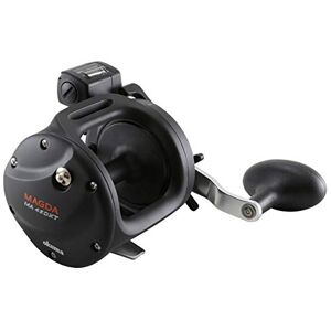 MA-20DXT Okuma Magda Pro Line Counter Levelwind kołowrotek do trollingu, mały, czarny/srebrny, MA-20DXT Okuma Magda Pro Line Counter Levelwind kołowrotek do trollingu, mały, czarny/srebrny,