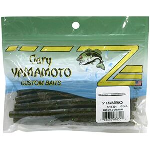 YAM-9-10-301 Yamamoto 9-10-301 Senko, 5-calowy, 10-pak, zielona pompka W/Lg Green & Pur YAM-9-10-301 Yamamoto 9-10-301 Senko, 5-calowy, 10-pak, zielona pompka W/Lg Green & Pur