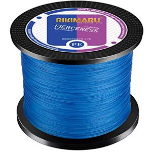 R1024-11 RIKIMARU Pleciona żyłka wędkarska odporna na ścieranie Superline Zero Stretch&Low Memory Extra cienka średnica niebieska 327 yds, 9 kg R1024-11 RIKIMARU Pleciona żyłka wędkarska odporna na ścieranie Superline Zero Stretch&Low Memory Extra cienka średnica niebieska 327 yds, 9 kg