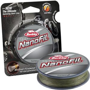 NF1504-22 Berkley NanoFil Żyłka wędkarska Uni-filament, 1,8 kg Test-150 jardów, Low-Vis, zielona NF1504-22 Berkley NanoFil Żyłka wędkarska Uni-filament, 1,8 kg Test-150 jardów, Low-Vis, zielona