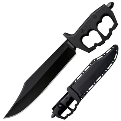 Cold Steel , Nóż Bowie, Chaos Bowie, ostrze: 26,7 cm, Clip Point, nóż outdoorowy, czarny Cold Steel , Nóż Bowie, Chaos Bowie, ostrze: 26,7 cm, Clip Point, nóż outdoorowy, czarny