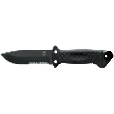 1027863 Gerber nóż survivalowy z częściowo ząbkowanym szlifem i kaburą na nogi, długość ostrza: 12,3 cm, LMF II Infantry Fixed Blade Rescue Knife, stal nierdzewna, 31-003661 1027863 Gerber nóż survivalowy z częściowo ząbkowanym szlifem i kaburą na nogi, długość ostrza: 12,3 cm, LMF II Infantry Fixed Blade Rescue Knife, stal nierdzewna, 31-003661