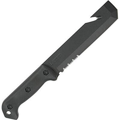 Ka-Bar Becker Tac Tool, Black GFN Handle, Black Blade, Combo Edge Ka-Bar Becker Tac Tool, Black GFN Handle, Black Blade, Combo Edge
