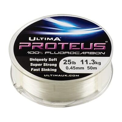 F0270 Proteus Fluorocarbon 55yd szpula 0,45 mm 25,0 lb/11,3 kg F0270 Proteus Fluorocarbon 55yd szpula 0,45 mm 25,0 lb/11,3 kg