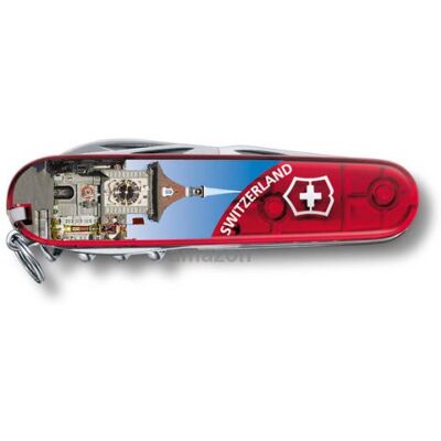 Victorinox Climber - Wielofunkcyjny nóż - Przezroczysta czerwień Victorinox Climber - Wielofunkcyjny nóż - Przezroczysta czerwień