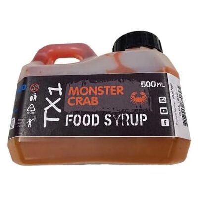 Shimano Bait TX1 Food Syrup Monst Crab 500ml Attractant – przynęta wędkarska do treningu, serwisu i aktywnego użycia Shimano Bait TX1 Food Syrup Monst Crab 500ml Attractant – przynęta wędkarska do treningu, serwisu i aktywnego użycia
