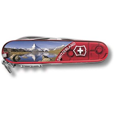 Nóż wojskowy Victorinox - Duże ostrze, Korkociąg, Otwieracz do konserw Nóż wojskowy Victorinox - Duże ostrze, Korkociąg, Otwieracz do konserw