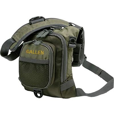 6336 Allen Company Unisex 6377 Bear Creek Micro Fishing Chest Pack pasuje do 4 pudełek na muchy 1674 CU IN 27 l, oliwkowy, 0 UK 6336 Allen Company Unisex 6377 Bear Creek Micro Fishing Chest Pack pasuje do 4 pudełek na muchy 1674 CU IN 27 l, oliwkowy, 0 UK
