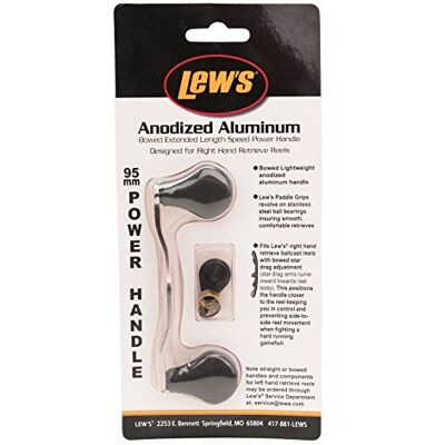 AH95B Lews Fishing wygięte uchwyty wymienne 95 mm, aluminium AH95B Lews Fishing wygięte uchwyty wymienne 95 mm, aluminium