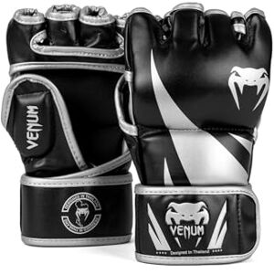 Rękawice MMA Venum Challenger 2.0 - Czarny Srebrny - M Rękawice MMA Venum Challenger 2.0 - Czarny Srebrny - M