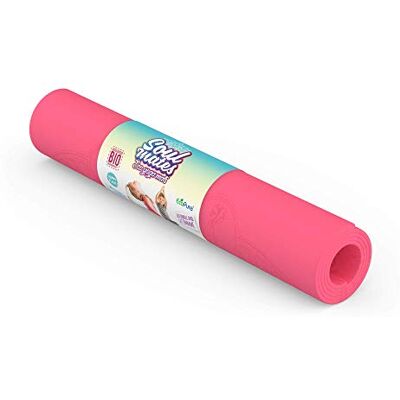 8001 Soul Mates Lekkie Maty do Jogi i Pilatesu dla Dzieci, Antypoślizgowe, Przyjazne dla Środowiska, TPE, Składane (Grubość 6 cm, Waga 300 g), Różowe 8001 Soul Mates Lekkie Maty do Jogi i Pilatesu dla Dzieci, Antypoślizgowe, Przyjazne dla Środowiska, TPE, Składane (Grubość 6 cm, Waga 300 g), Różowe