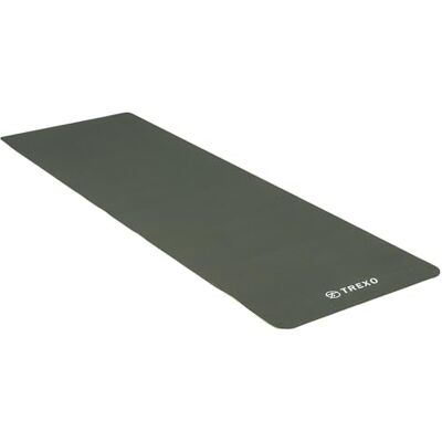 YM TREXO Maty do jogi, miękka pianka TPE 2, 183 x 61 cm, grubość 6 mm, zielone, dwukolorowe, do użytku wewnątrz klubu, pilates, stretchingu, gimnastyki -T01Z YM TREXO Maty do jogi, miękka pianka TPE 2, 183 x 61 cm, grubość 6 mm, zielone, dwukolorowe, do użytku wewnątrz klubu, pilates, stretchingu, gimnastyki -T01Z